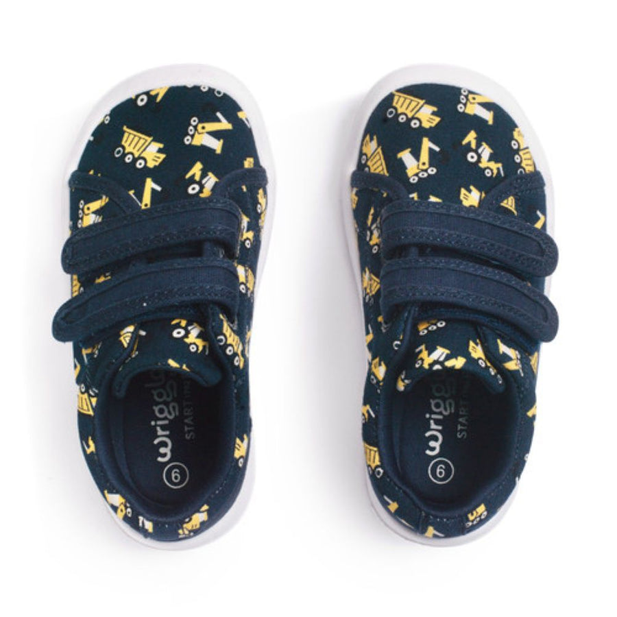 Start Rite - Wiggles - Navy - Canvas Shoes