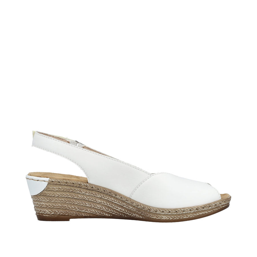 Rieker - 62462-80 - Weiss - Sandals