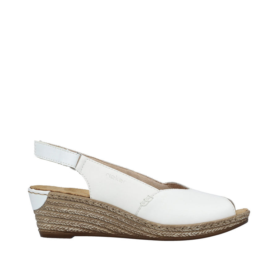 Rieker - 62462-80 - Weiss - Sandals