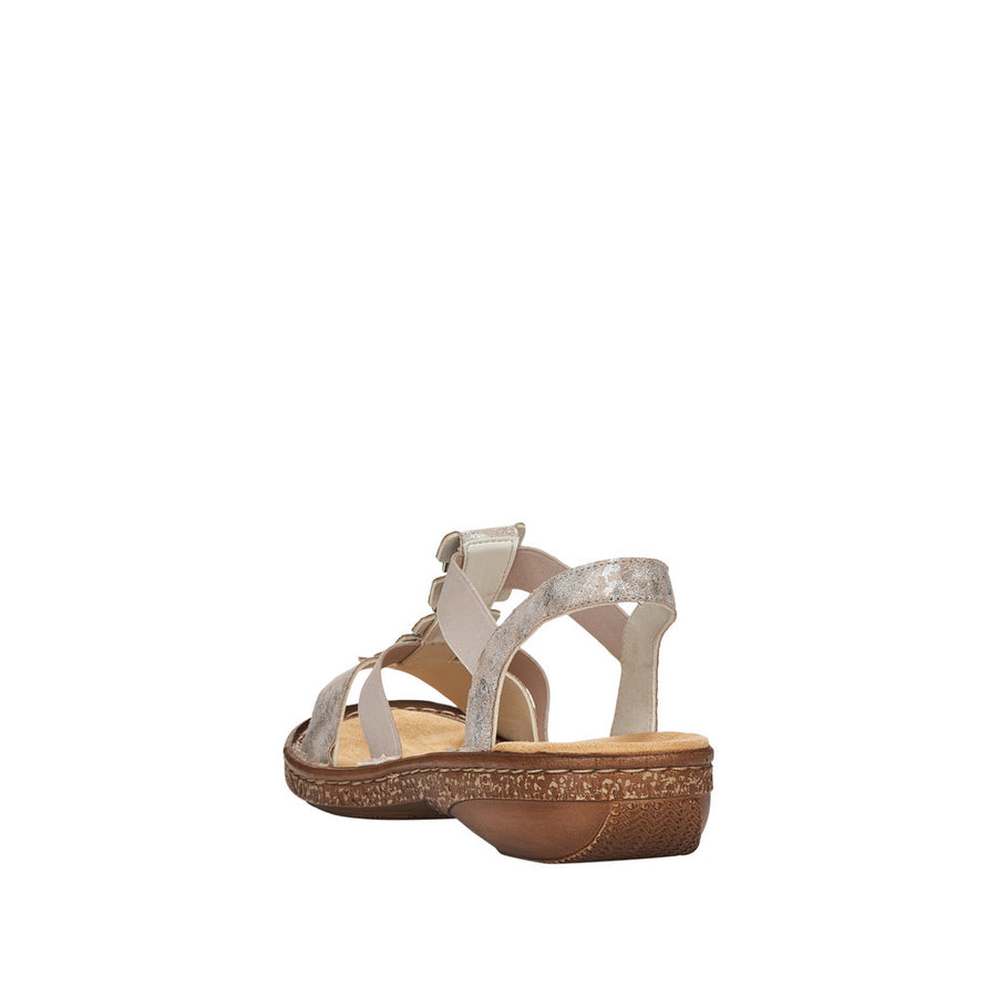 Rieker - 62850-90 - Rose Metallic - Sandals