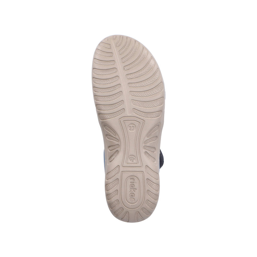 Rieker - 64870-14 - Royal/Jeans-Weiss - Sandals