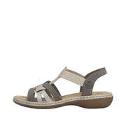 Rieker - 65918-64 - Lehm/Champagner - Sandals