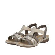 Rieker - 65918-64 - Lehm/Champagner - Sandals