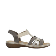Rieker - 65918-64 - Lehm/Champagner - Sandals
