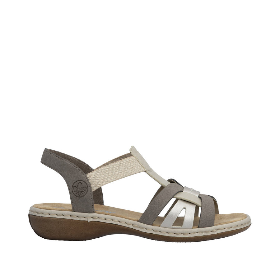 Rieker - 65918-64 - Lehm/Champagner - Sandals