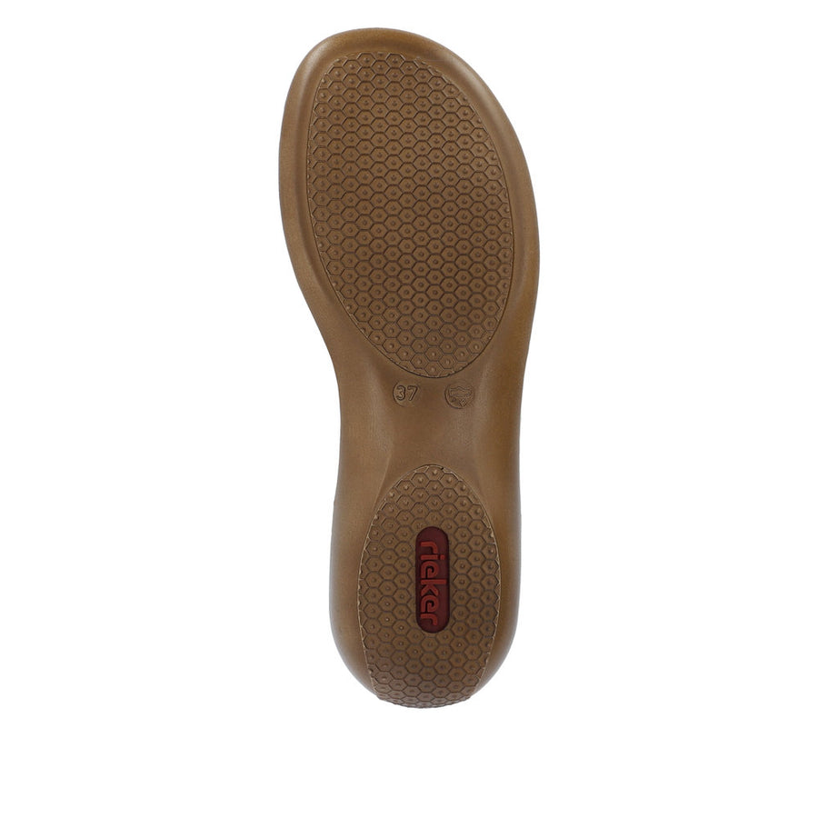 Rieker - 65918-81 - Pebble/Altrosa/Weiss - Sandals