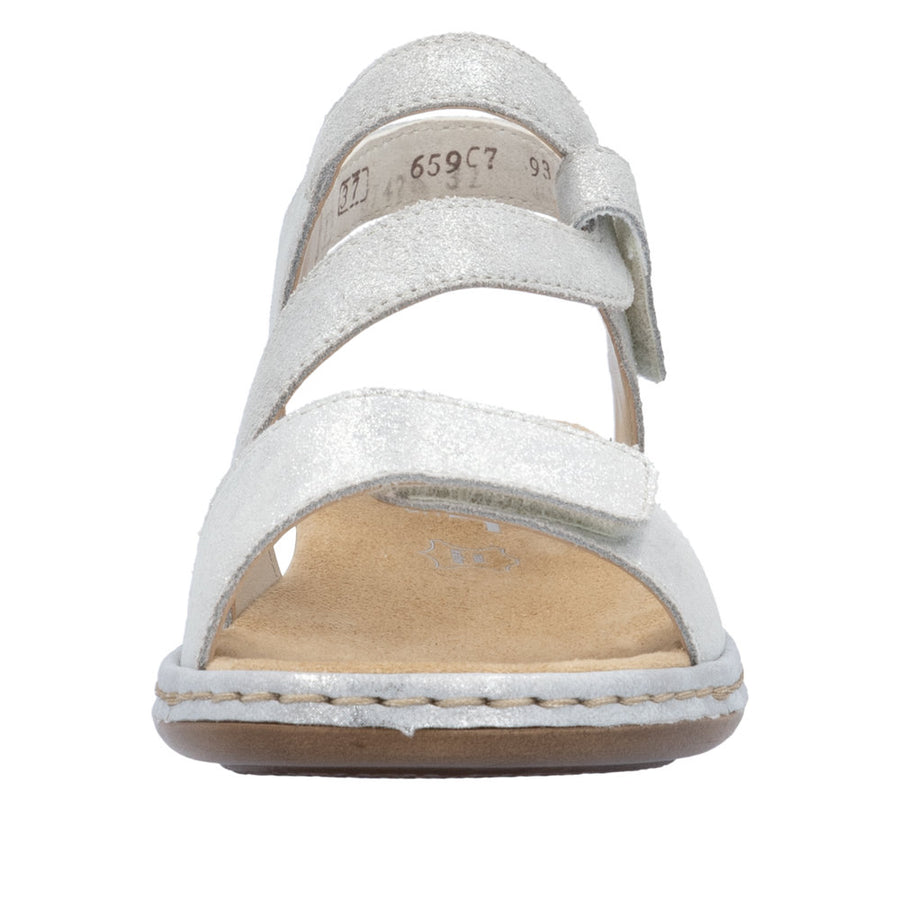 Rieker - 659C7-93 - Silver - Sandals