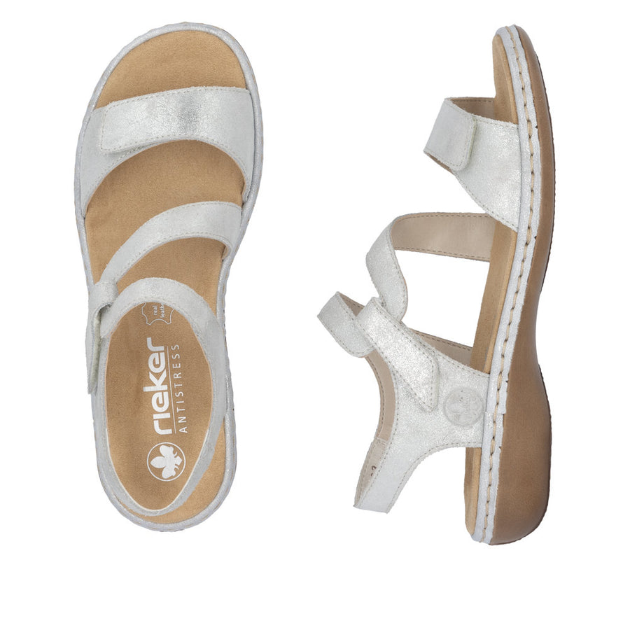 Rieker - 659C7-93 - Silver - Sandals