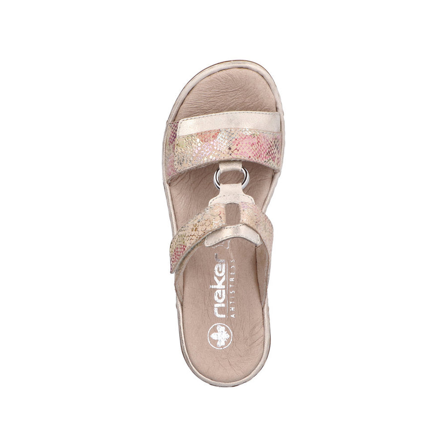 Rieker - 659X6-90 - Muschel/Beige-multi - Sandals
