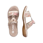 Rieker - 659X6-90 - Muschel/Beige-multi - Sandals