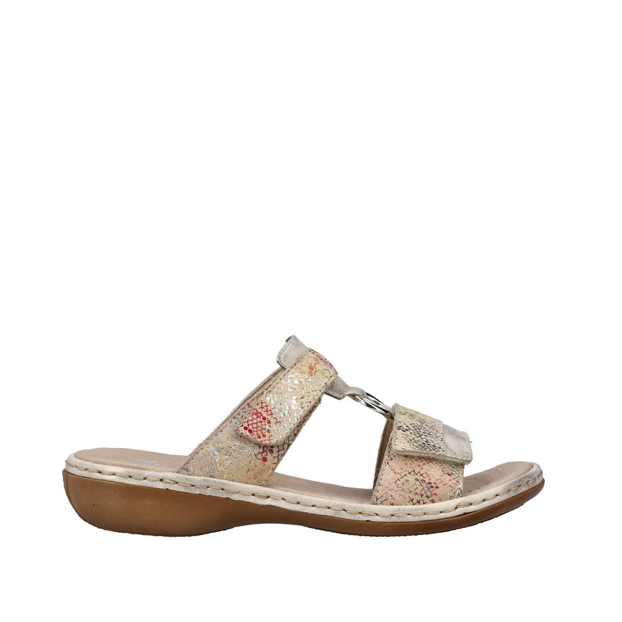 Rieker - 659X6-90 - Muschel/Beige-multi - Sandals
