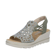 Rieker - 67465-52 - Schilf - Sandals