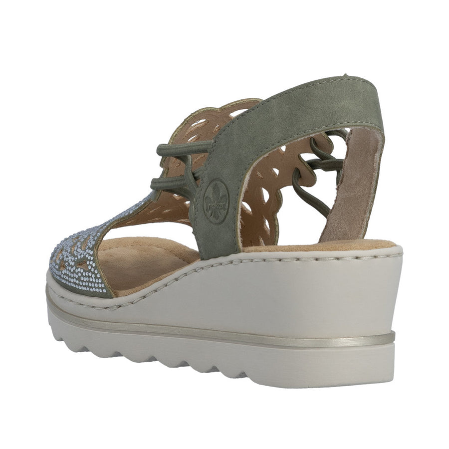 Rieker - 67465-52 - Schilf - Sandals