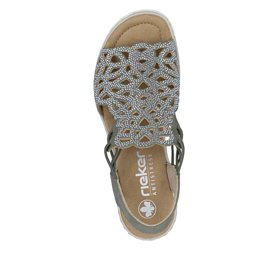 Rieker - 67465-52 - Schilf - Sandals