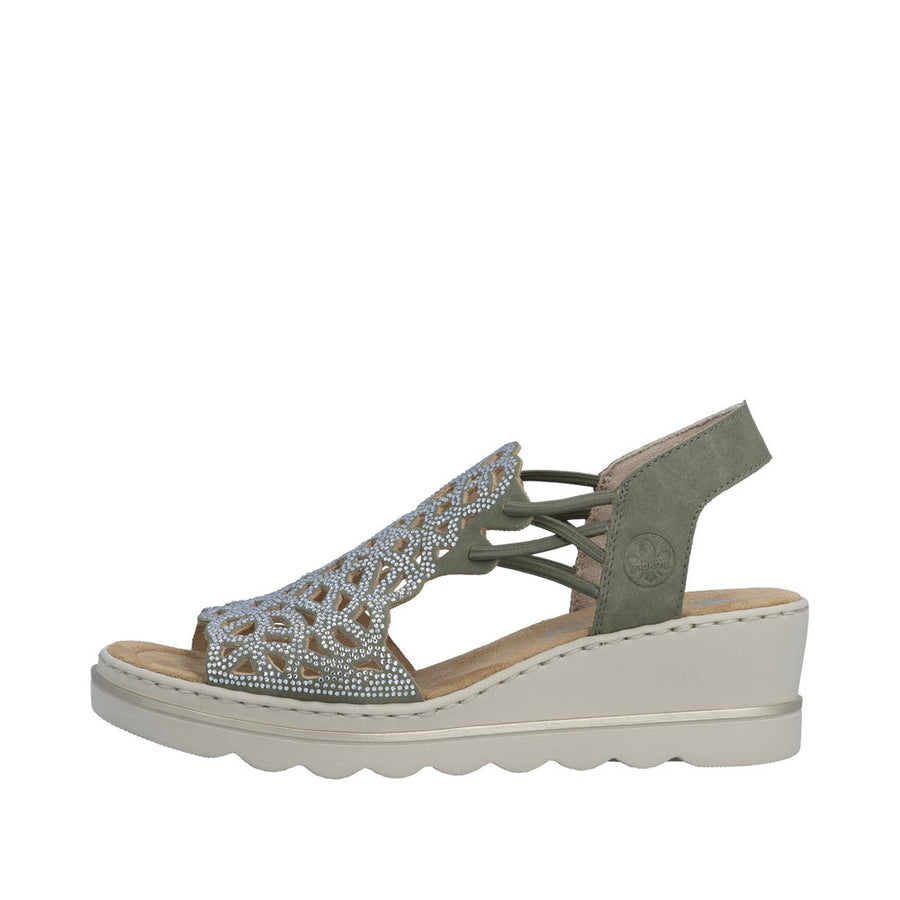 Rieker - 67465-52 - Schilf - Sandals