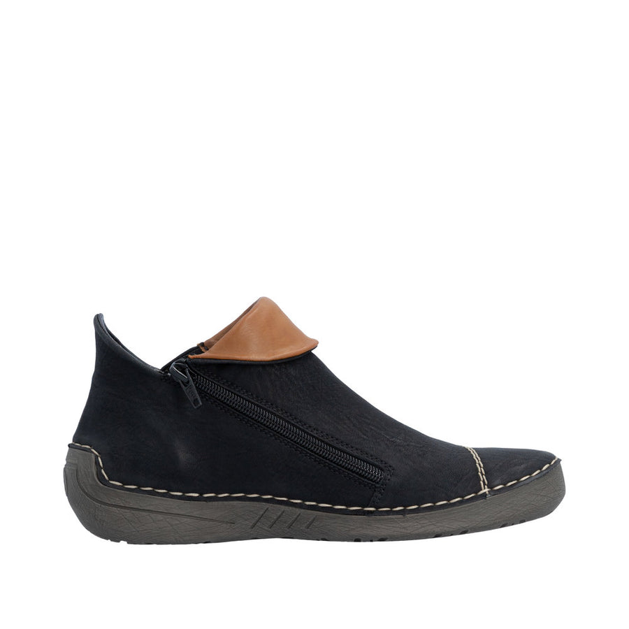 Rieker Angela 72581-00 Schwarz/Leo-Nuss Boots