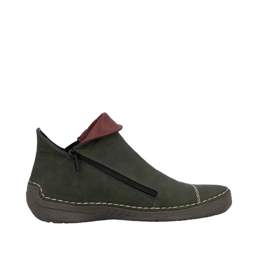 Rieker - 72581-54 - Forest/Honig/Brandy/Royal/Wine - Boots