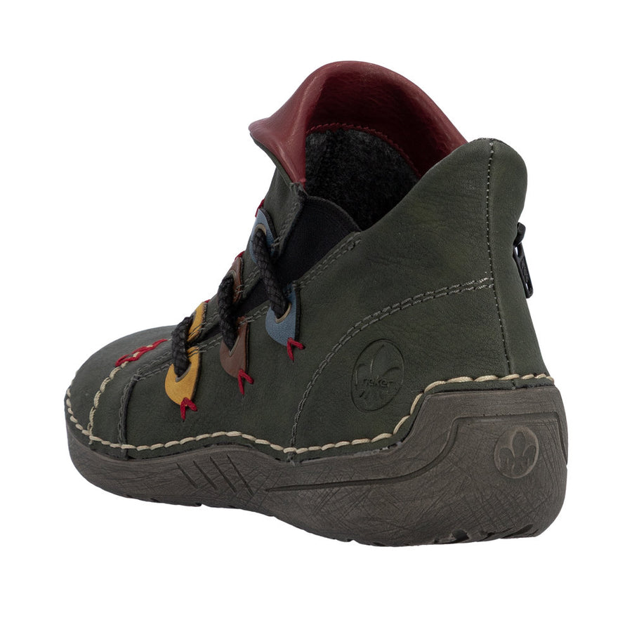 Rieker - 72581-54 - Forest/Honig/Brandy/Royal/Wine - Boots