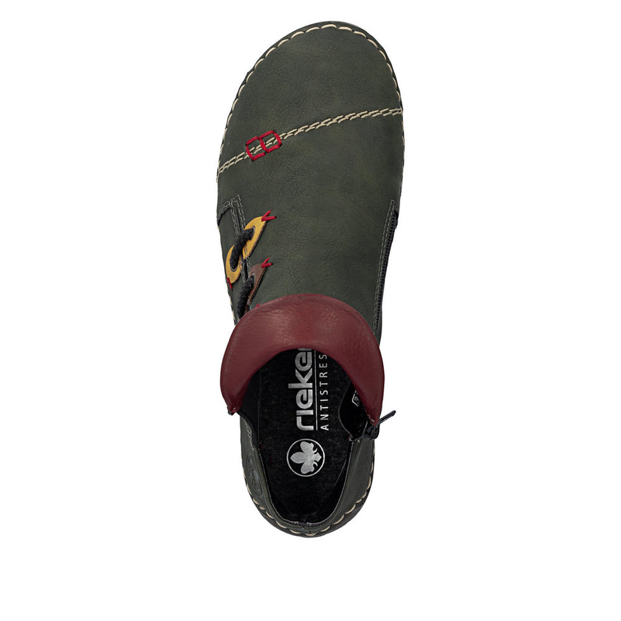 Rieker - 72581-54 - Forest/Honig/Brandy/Royal/Wine - Boots