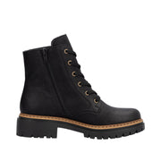 Rieker Pearl 72617-00 Black/Leo Boots
