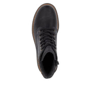 Rieker Pearl 72617-00 Black/Leo Boots