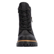 Rieker Pearl 72617-00 Black/Leo Boots