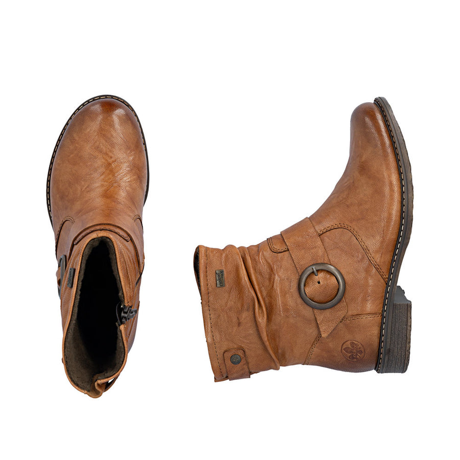 Rieker Ornella 74857-22 Cuoio Boots
