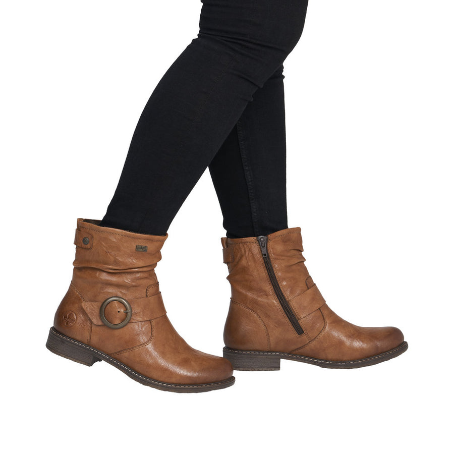 Rieker Ornella 74857-22 Cuoio Boots