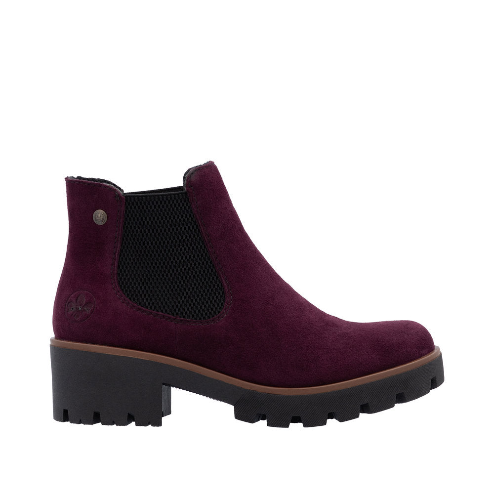 Rieker - 79265-30 - Brombeer/Schwarz - Boots