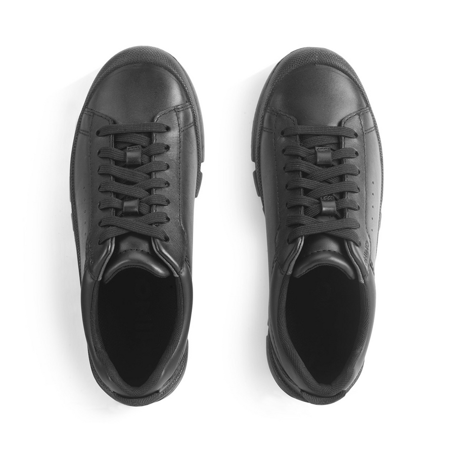 Start Rite Rhino Challenger Black Leather School Shoes