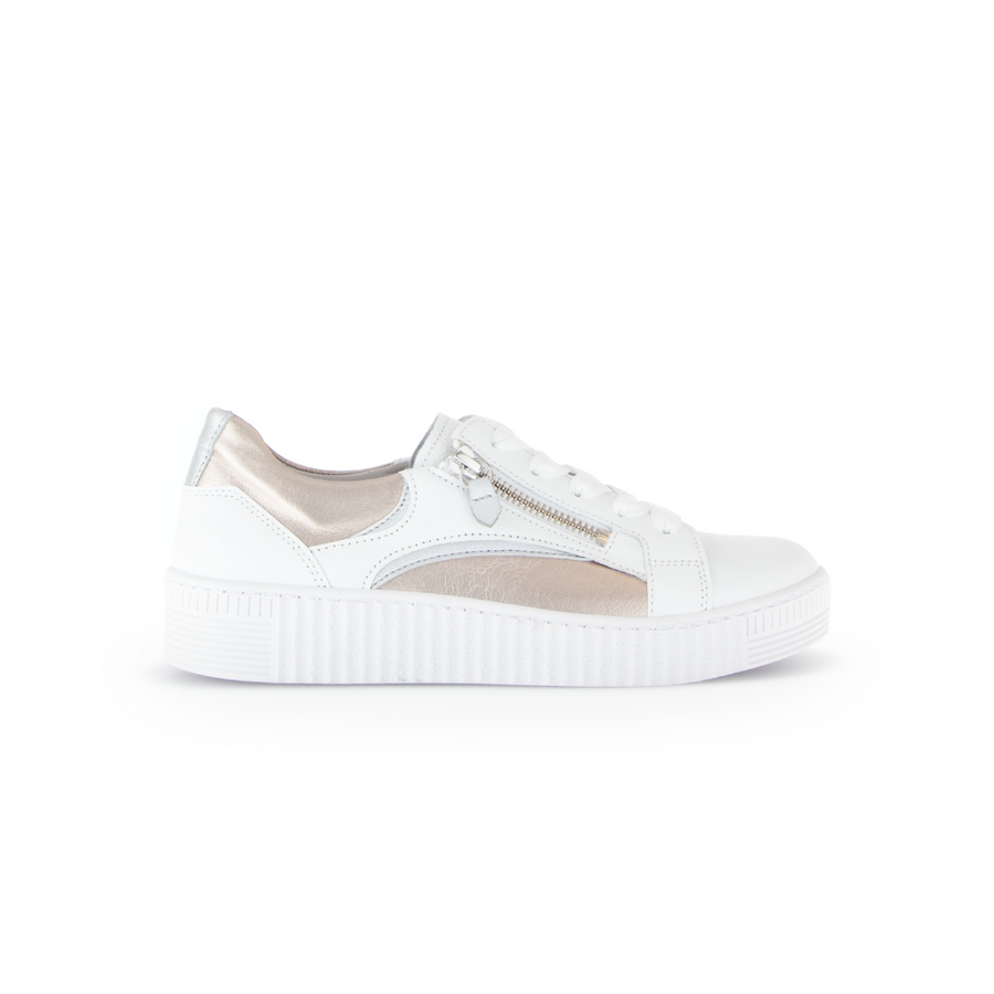 Gabor - Wemo-83.330.21 - Weiss/Silber/Puder - Shoes