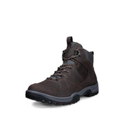 Ecco Receptor Trekk M Lace Up Coffee/Magnet Shoes