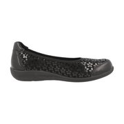 D.B - Auk - Black Stretch Floral - Shoes