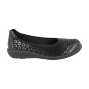 D.B - Auk - Black Stretch Floral - Shoes