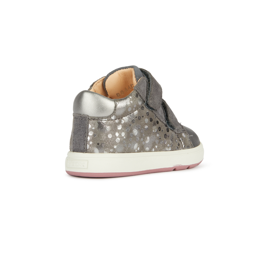 Geox - B Biglia Girl - Dk Grey/Dk Silver - Boots