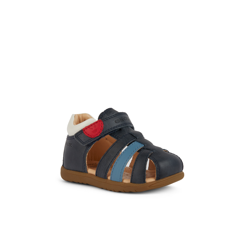 Geox - B Sandal Macchia Boy - Navy/Lt Blue - Sandals