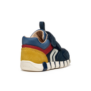 Geox - B Iupidoo Boy - Navy/Dark Red - Boots