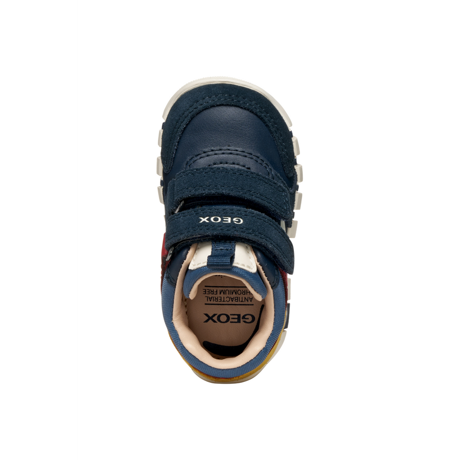 Geox - B Iupidoo Boy - Navy/Dark Red - Boots