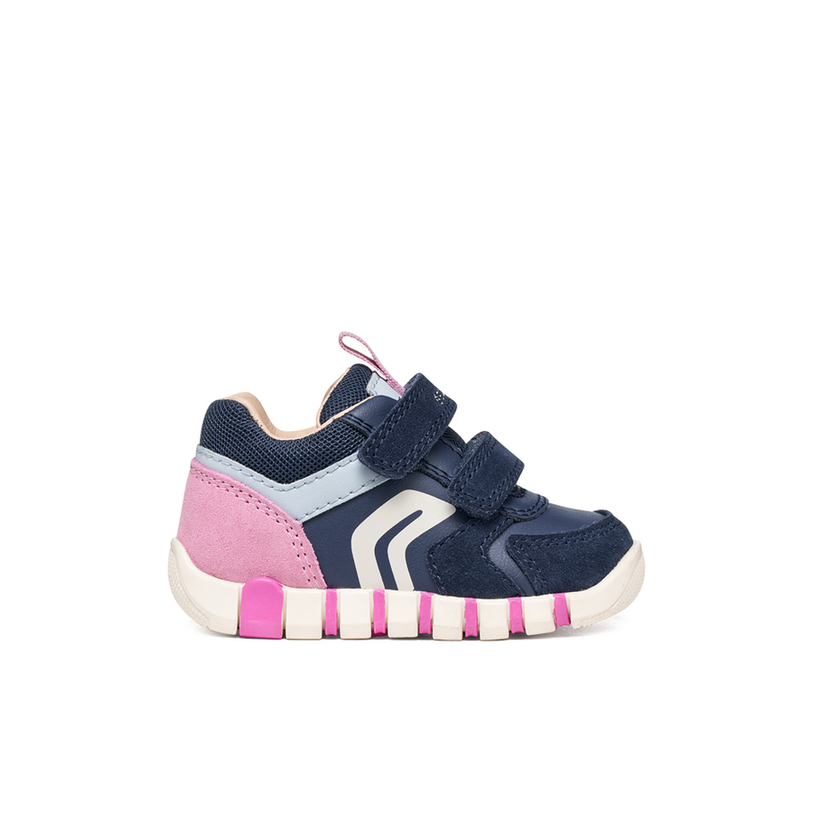 Geox B Iupidoo Girl B3558C05422C0965 Navy/Dark Pink Shoes