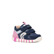 Geox B Iupidoo Girl B3558C05422C0965 Navy/Dark Pink Shoes