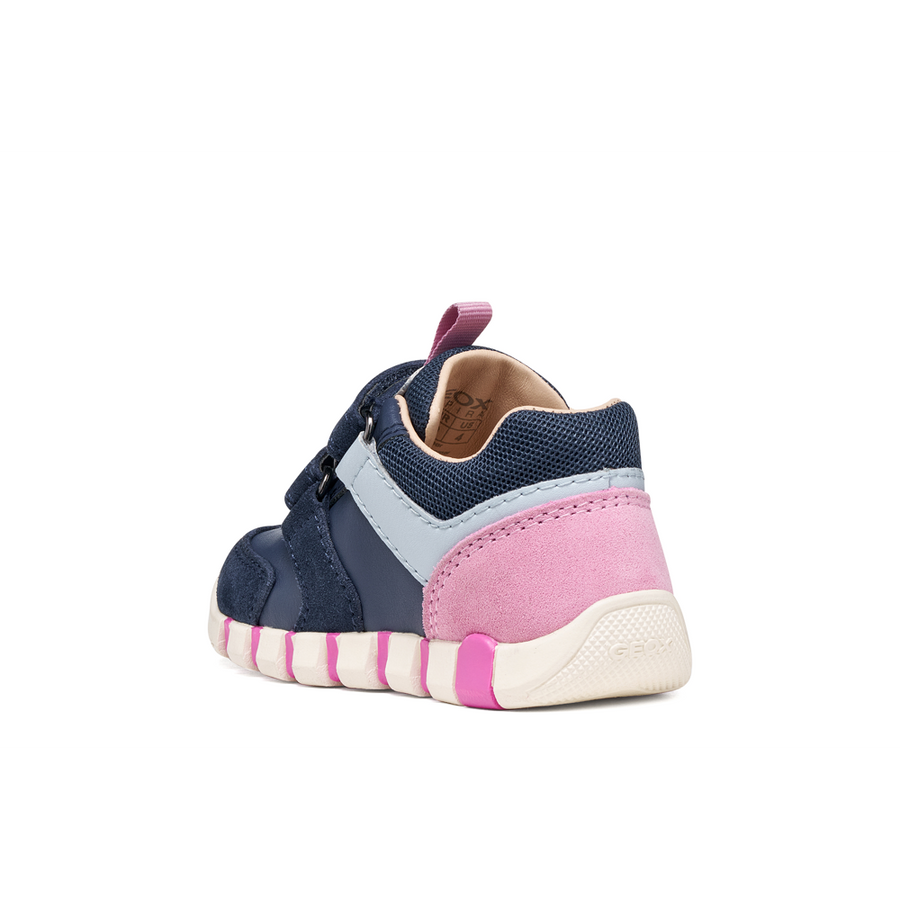 Geox B Iupidoo Girl B3558C05422C0965 Navy/Dark Pink Shoes