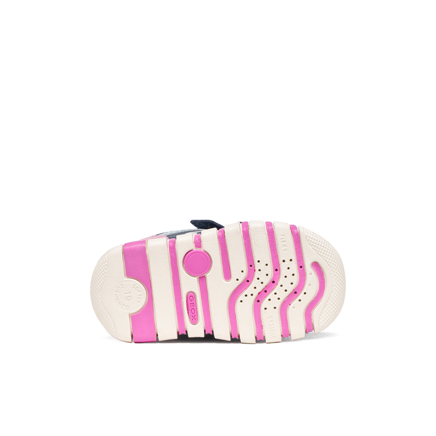 Geox B Iupidoo Girl B3558C05422C0965 Navy/Dark Pink Shoes