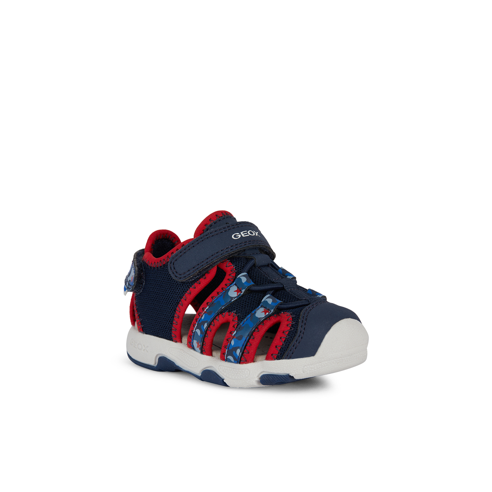 Geox - B Sandal Multy Boy - Navy/Red - Sandals