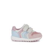 Geox - B Alben Girl - White/Rose - Trainers