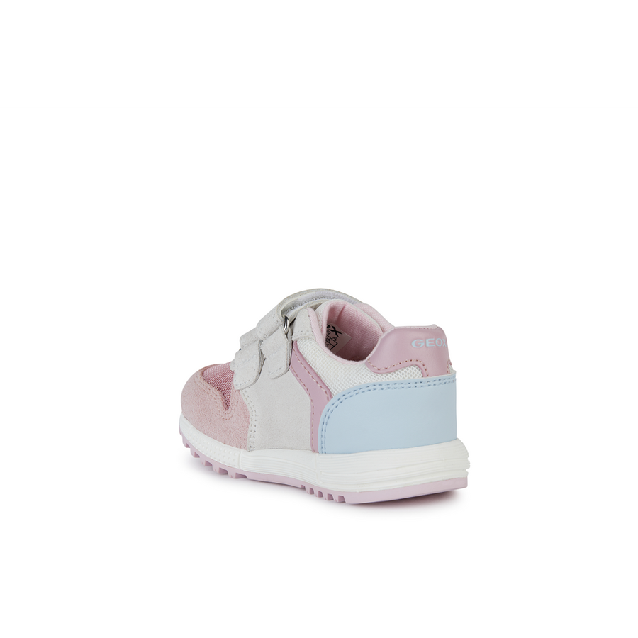 Geox - B Alben Girl - White/Rose - Trainers