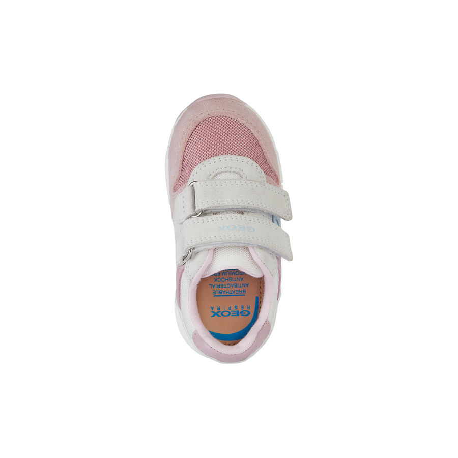 Geox - B Alben Girl - White/Rose - Trainers
