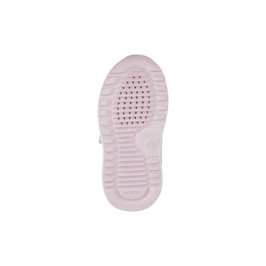 Geox - B Alben Girl - White/Rose - Trainers