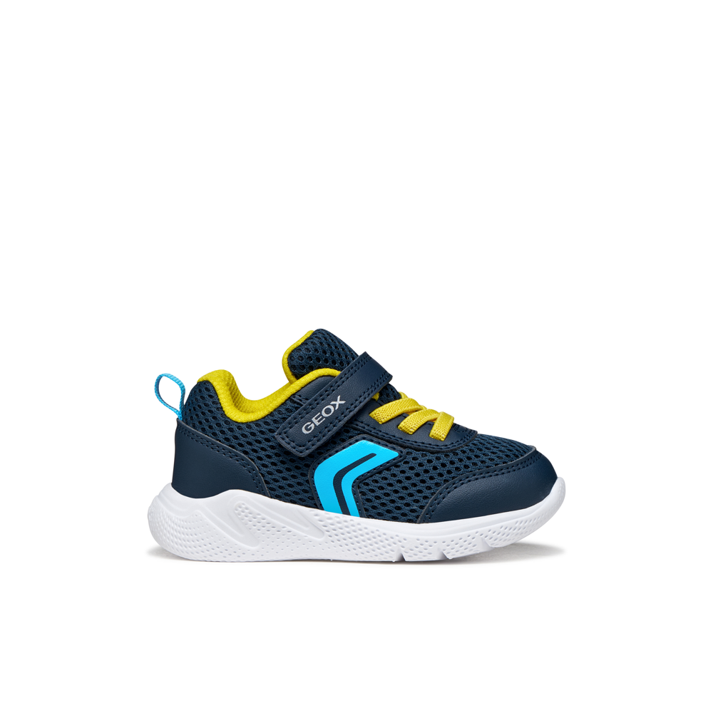 Geox - B Sprintye Boy - Navy/Yellow - Trainers