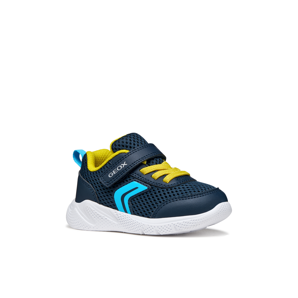 Geox - B Sprintye Boy - Navy/Yellow - Trainers