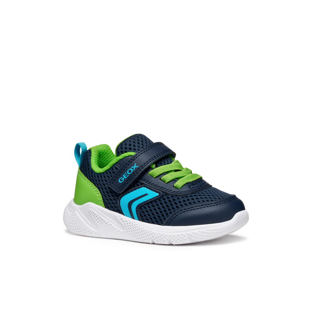 Geox - B Sprintye Boy - Navy/Lime - Trainers
